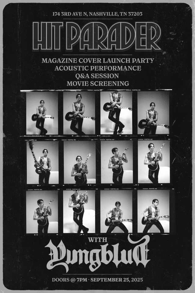 Hit Parader x YUNGBLUD Poster