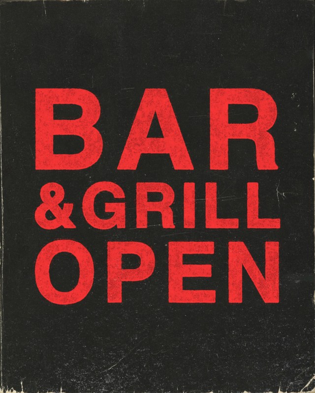 Bar & Grill Open