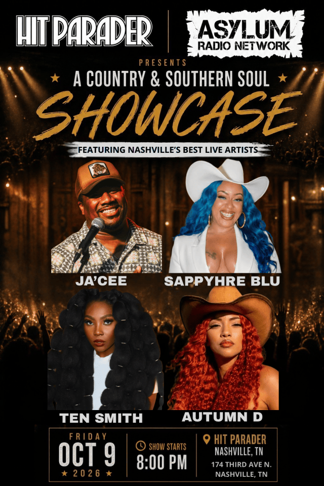 The Asylum Radio Network Presents A Country & Southern Soul Showcase